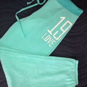 Icy blue PINK lounge pants